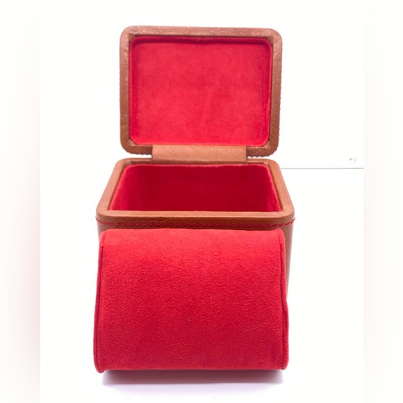 Fossil Tan Leather Box - Picture 8 of 12